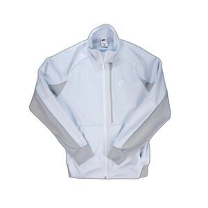 Nike Sportswear Tribute N98 Jacket Mens Large Light Blue Full Zip Track Jacket